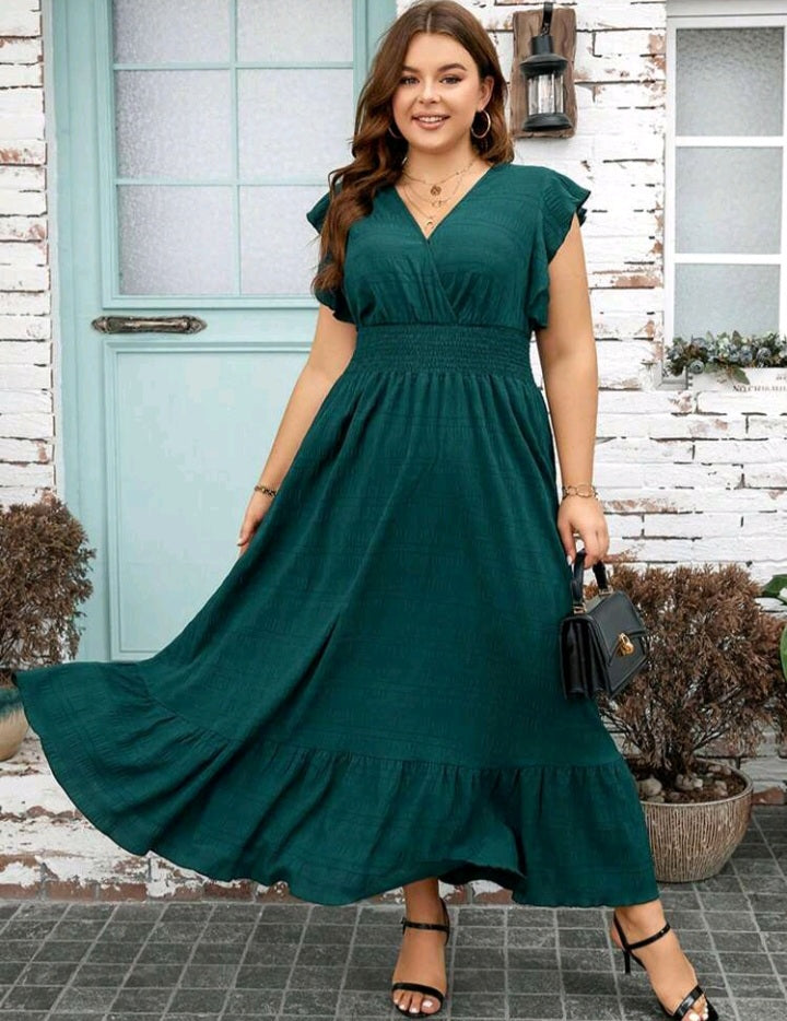 Long plus size dresses