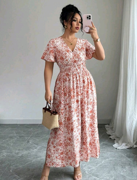 Long plus size dresses