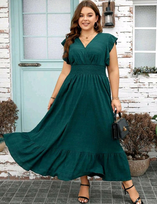 Long plus size dresses